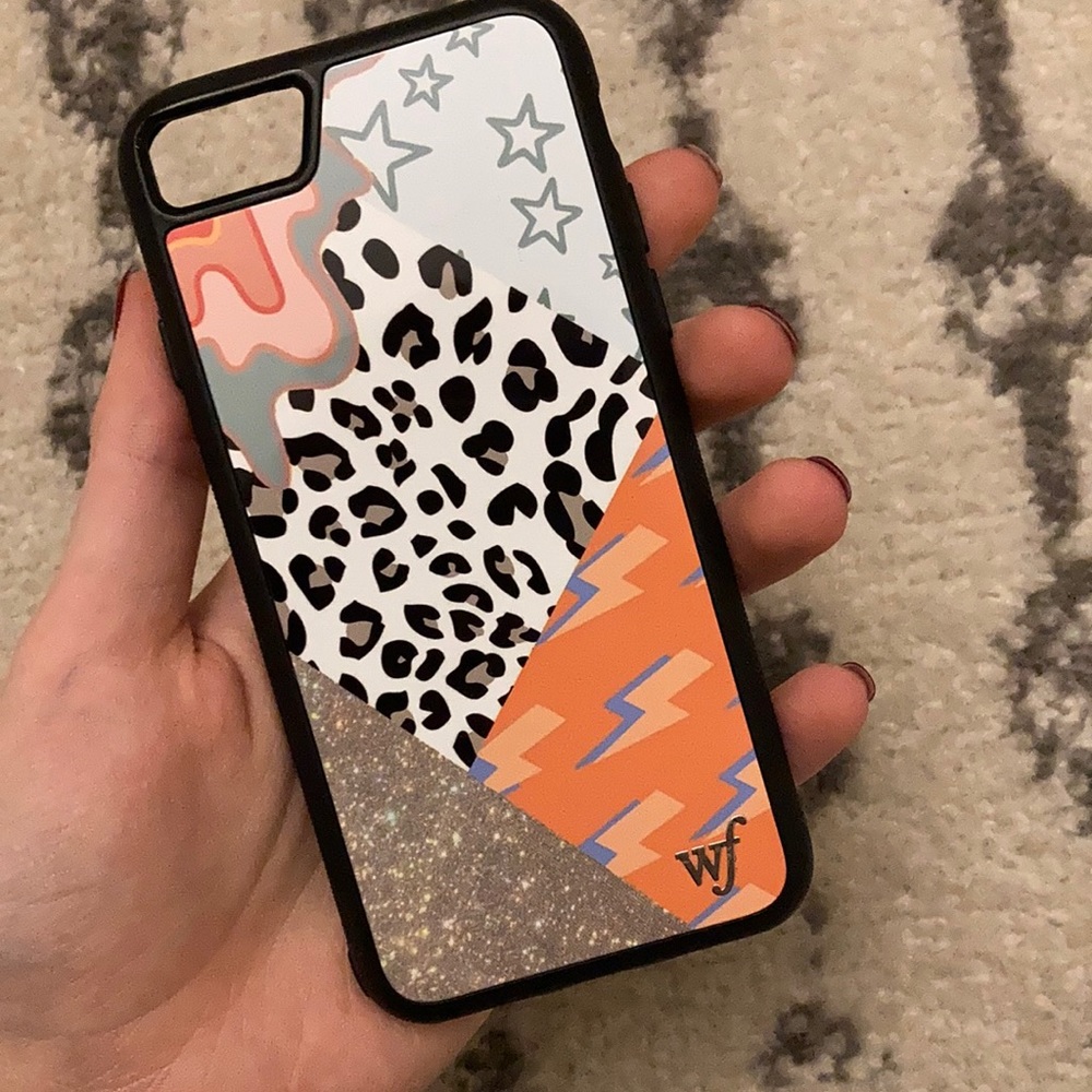 Wildflower patterned phone case